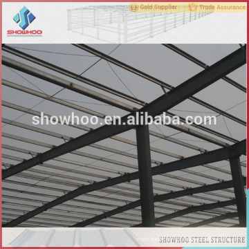 China prefabricated steel space design de hall de função fram